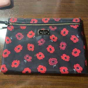 Kate Spade Clutch Wilson Road Mini Poppy Floral